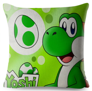 Super Mario Kissenbezug Yoshi 45cm x 45cm - Tinisu