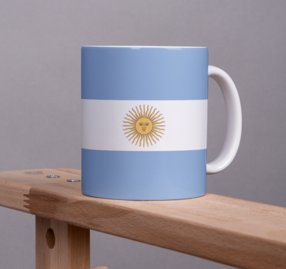 Argentinien Tasse Flagge Pot Kaffeetasse National Becher Kaffee Cup Büro Tee