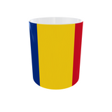 Rumänien Kaffeetasse Flagge Pot Kaffee Tasse Becher RUM Coffeecup Büro Tee
