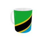 Tansania Tasse Flagge Pot Afrika Kaffeetasse National Becher Kaffee Cup Büro Tee