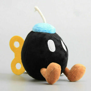 Super Mario Bob-omb Kuscheltier - 15 cm Plüschtier - Tinisu