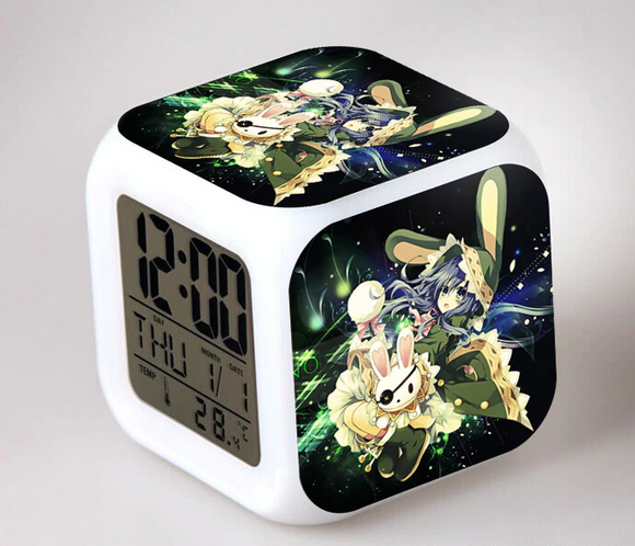 Anime/Manga Date a Live - Digitaluhr / Wecker (Licht+Temperatur+Datum) - Tinisu