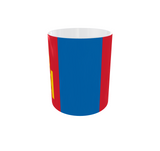 Mongolei Kaffeetasse Flagge Pot Kaffee Tasse National Becher Coffeecup Büro Tee