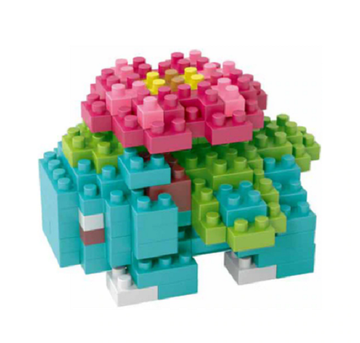 Pokemon LNO Micro-Bricks Bausatz Bisaflor / Venusaur - Tinisu