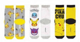 Pokemon Socken 3 Paar Pikachu Unisex Kinder - Tinisu