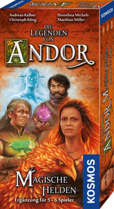 Die Legenden von Andor: Magische Helden: Ergänzung 5-6 Spieler [Erweiterung] - Tinisu