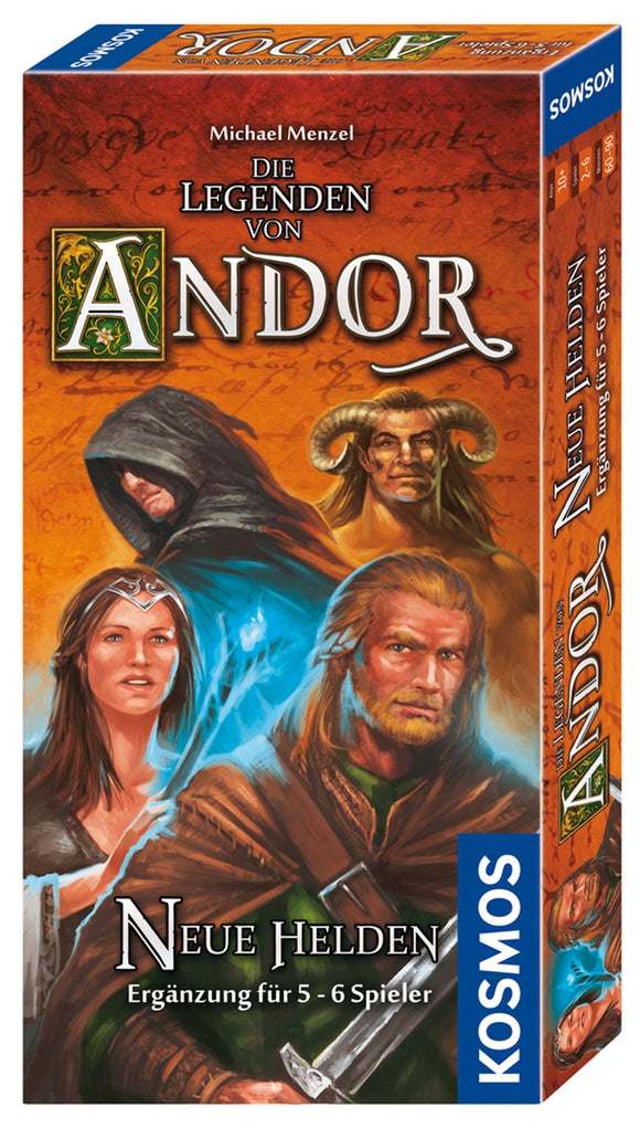 Die Legenden von Andor: Neue Helden [Erweiterung für 5-6 Spieler] - Tinisu