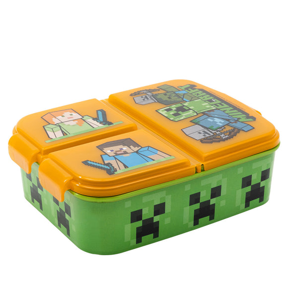 Minecraft Brotdose Kinder Lunchbox Sandwichbox - Tinisu