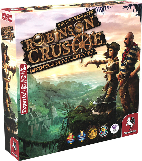 Robinson Crusoe - Abenteuer auf der Verfluchten Insel Gesellschaftsspiel Pegasus - Tinisu