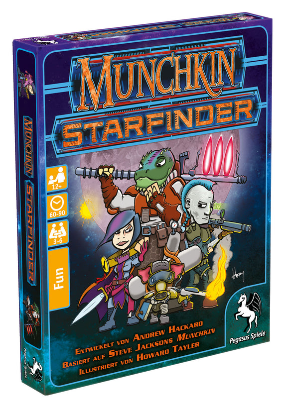 Munchkin Starfinder Gesellschaftsspiel Pegasus - Tinisu