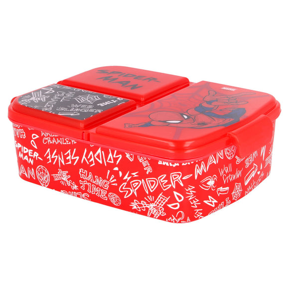 Marvel Spiderman Brotdose Kinder Lunchbox Sandwichbox - Tinisu