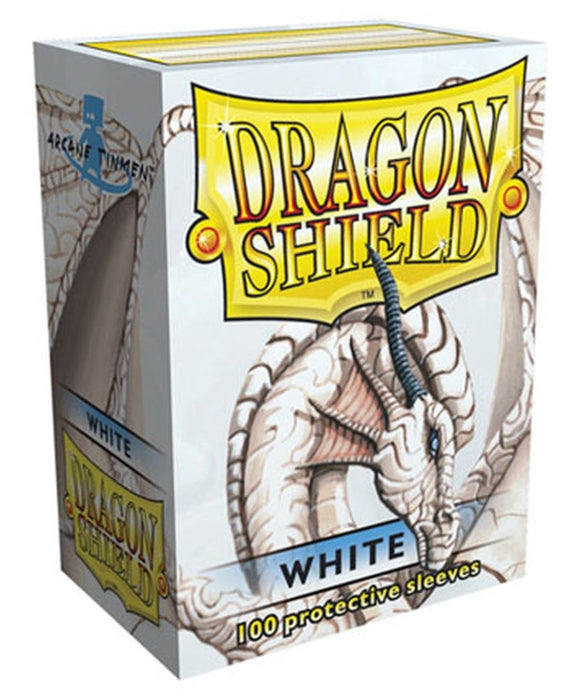 Dragon Shield Kartenhüllen 63 x 88mm Sleeves White (100) - Tinisu