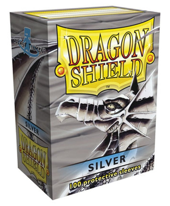 Dragon Shield Kartenhüllen 63 x 88mm Sleeves Silver (100) - Tinisu