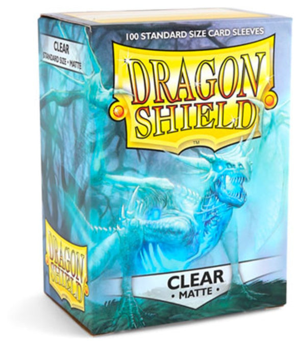 Dragon Shield Kartenhüllen 63 x 88mm Matte Sleeves Clear (100) - Tinisu