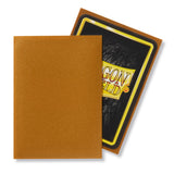 Dragon Shield Kartenhüllen 63 x 88mm Matte Sleeves Gold (100) - Tinisu