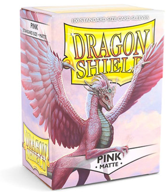 Dragon Shield Kartenhüllen 63 x 88mm Matte Sleeves Pink (100) - Tinisu