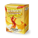 Dragon Shield Kartenhüllen 63 x 88mm Matte Sleeves Yellow (100) - Tinisu