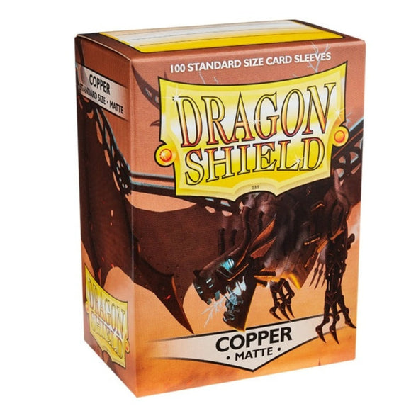 Dragon Shield Kartenhüllen 63 x 88mm Matte Sleeves Copper (100) - Tinisu