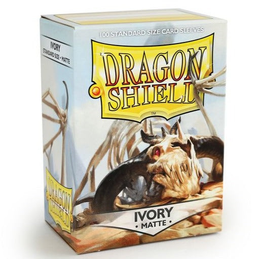 Dragon Shield Kartenhüllen 63 x 88mm Matte Sleeves Ivory (100) - Tinisu