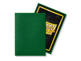 Dragon Shield Kartenhüllen 63 x 88mm Matte Sleeves Emerald (100) - Tinisu
