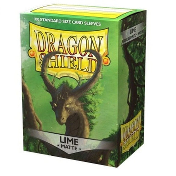Dragon Shield Kartenhüllen 63 x 88mm Matte Sleeves Lime (100) - Tinisu