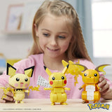 MEGA Construx Pikachu Evolutionsset Pichu Raichu GYH06 Bauset - Tinisu