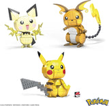 MEGA Construx Pikachu Evolutionsset Pichu Raichu GYH06 Bauset - Tinisu