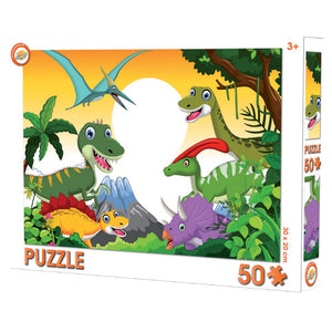 Dinosaurier Kinder Puzzle mit 50 Teilen - Tinisu