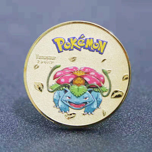 Pokemon Münzen Collector's Edition Goldmünze für Sammler Coin - Tinisu