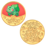 Goldene Pokemon Sammlermünzen TCG Coins - Tinisu