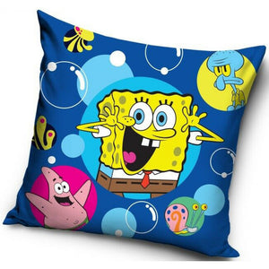 SpongeBob Schwammkopf Kissenbezug 40cm x 40cm - Tinisu