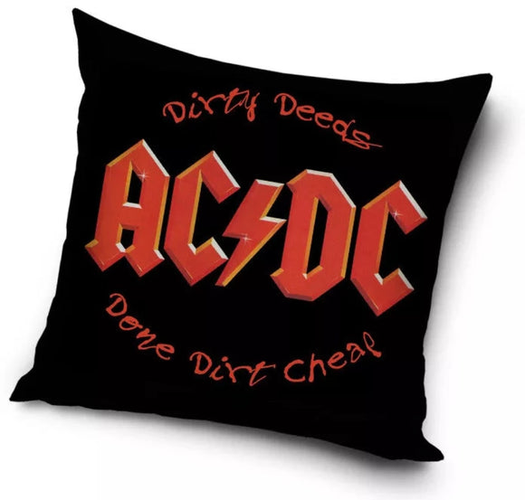 ACDC Dirty Deeds Kissenbezug: Done Dirt Cheap - 40cm x 40cm - Tinisu