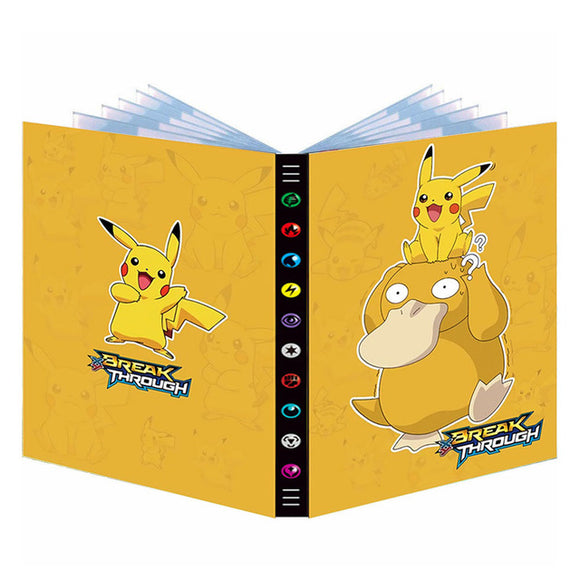 Pokemon Ordner Enton mit Pikachu Sammelalbum 432 Karten Portfolio - Tinisu