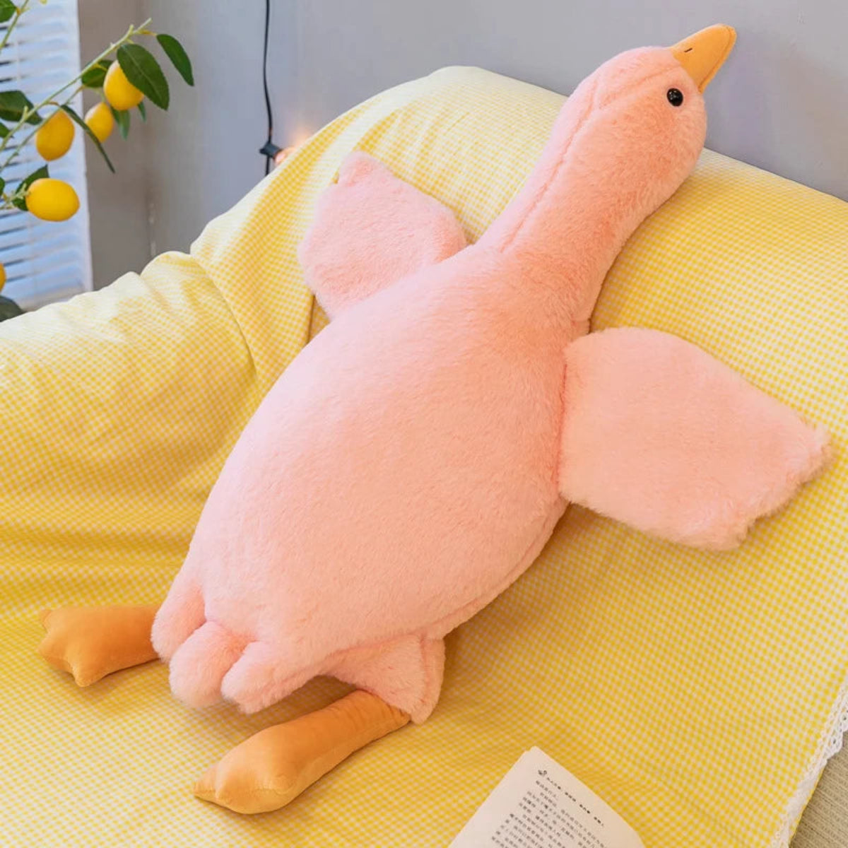Riesige Gans Plüschtier – Kuscheliges Stofftier, 50 Cm, Weich & Niedlich