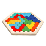 Kinder Baby Holz Puzzle Geometrie Lernspielzeug - Tinisu