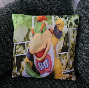 Super Mario Kissenbezug: Bowser Jr. - 45cm x 45cm - Tinisu