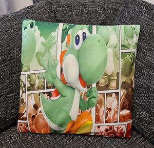 Super Mario Kissenbezug: Yoshi - 45cm x 45cm - Tinisu