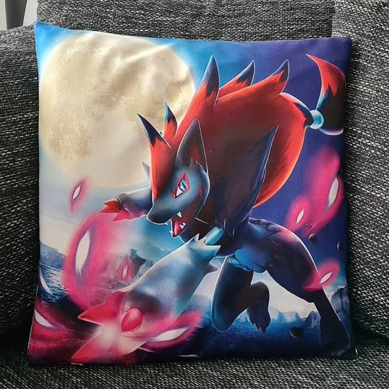 Pokemon Kissenbezug Zoroark 45cm x 45cm - Tinisu