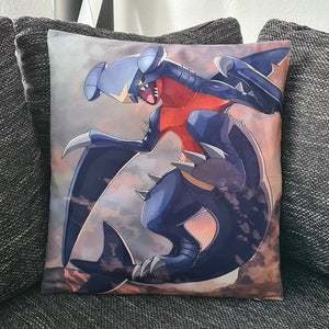 Pokemon Kissenbezug Knakrack / 	Garchomp 45cm x 45cm - Tinisu