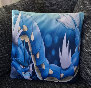 Pokemon Kissenbezug Garados / Gyarados 45cm x 45cm - Tinisu