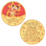 Goldene Pokemon Sammlermünzen TCG Coins - Tinisu