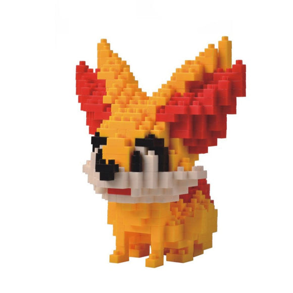 Pokemon LNO Micro-Bricks Bausatz Fynx / Fennekin - Tinisu