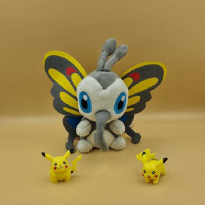 Pokemon Papinella Kuscheltier - 16 cm Plüschtier Beautifly - Tinisu