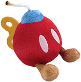 Super Mario roter Bob-omb Kuscheltier - 15 cm Plüschtier - Tinisu