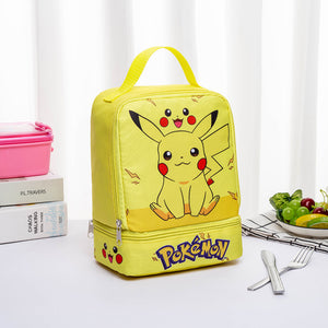 Pokemon Tasche Pikachu Lunch-Rucksack für Essen und Getränke - Tinisu