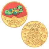 Goldene Pokemon Sammlermünzen TCG Coins - Tinisu