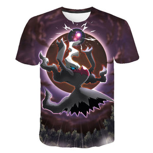 Pokemon T-Shirt für Kinder (Unisex) - Motiv: Darkrai - Tinisu