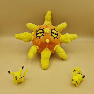 Pokemon Sonnfel Kuscheltier - 18 cm Plüschtier Solrock - Tinisu