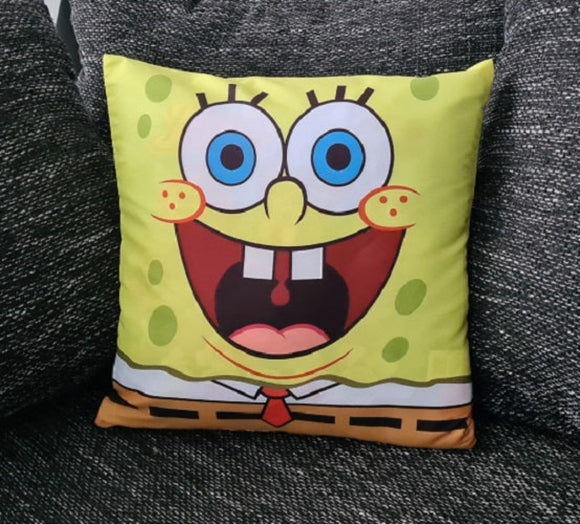 SpongeBob Schwammkopf Kissenbezug - 40cm x 40cm - Tinisu