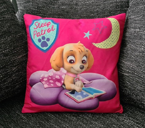 Paw Patrol Kissenbezug für Kinder - Sleep Patrol / 40cm x 40cm - Tinisu